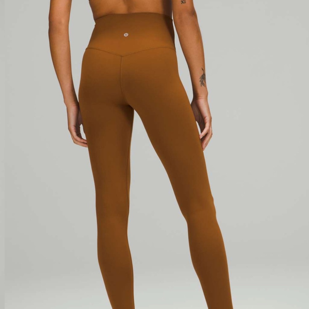 NWOT Lululemon Align High Rise 28" Women's Copper Brown Leggings